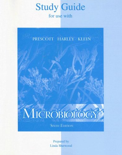 Imagen de archivo de Student Study Guide to accompany Microbiology a la venta por HPB-Red