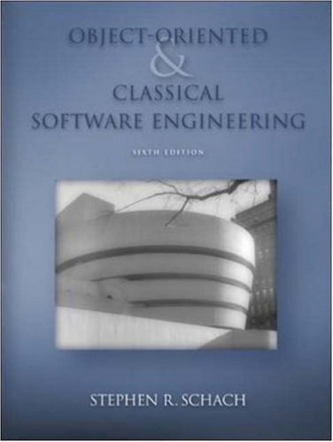 9780072865516: Object-Oriented and Classical Software Engineering