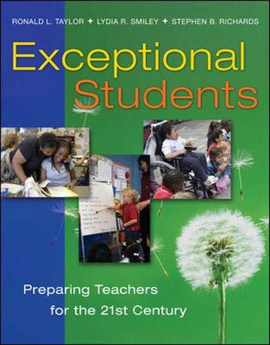 Beispielbild fr Exceptional Students: Preparing Teachers for the 21st Century zum Verkauf von Wonder Book