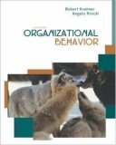 Imagen de archivo de Organizational Behavior with Student CD and PowerWeb a la venta por SecondSale