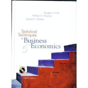 9780072868241: Statistical Techniques in Business & Economics (Irwin/Mcgraw-Hill Series in Operations and Decision Sciences.)