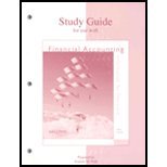 Beispielbild fr Study Guide for use with Financial Accounting: Information for Decisions zum Verkauf von HPB-Red