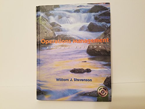 Imagen de archivo de Operations Management a la venta por Better World Books: West
