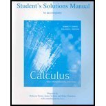 Beispielbild fr Student's Solutions Manual to accompany Calculus, Multivariable: Early Transcendental Functions zum Verkauf von The Maryland Book Bank