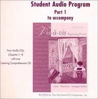Imagen de archivo de Student Audio CD Program Part A to accompany Vis-a-vis a la venta por Idaho Youth Ranch Books