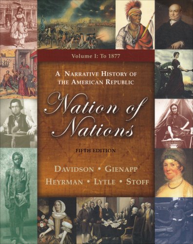 Beispielbild fr Nation of Nations : A Narrative History of the American Republic zum Verkauf von Better World Books