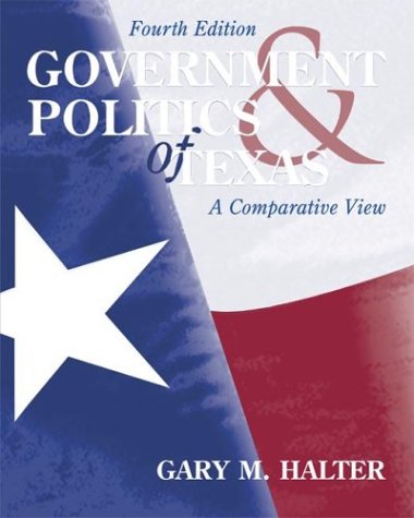 Imagen de archivo de Government and Politics of Texas a la venta por HPB-Red