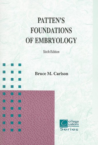 Imagen de archivo de Patten's Foundation of Embryology a la venta por ThriftBooks-Atlanta