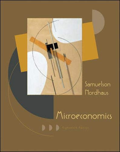 Microeconomics (9780072872071) by Samuelson, Paul; Nordhaus, William