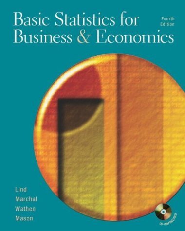 9780072874204: Basic Statistics for Business and Economics