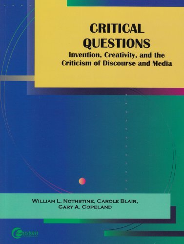 Stock image for Lsc Cps1 (): Creativity, and the Criticism of Discourse and Media for sale by ThriftBooks-Atlanta