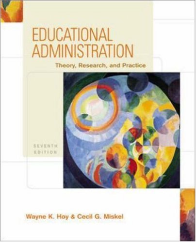9780072875683: Educational Administration: Theory, Research, and Practice
