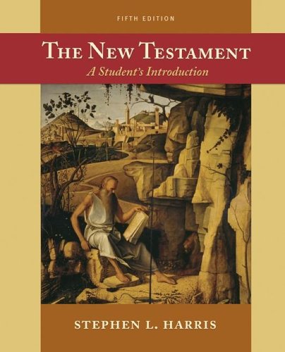 Imagen de archivo de The New Testament: A Student's Introduction a la venta por Open Books