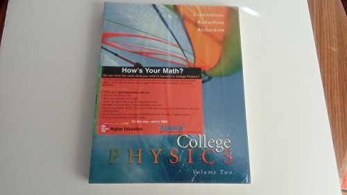 Imagen de archivo de College Physics, Volume 2 (Chapters 16-30) a la venta por dsmbooks