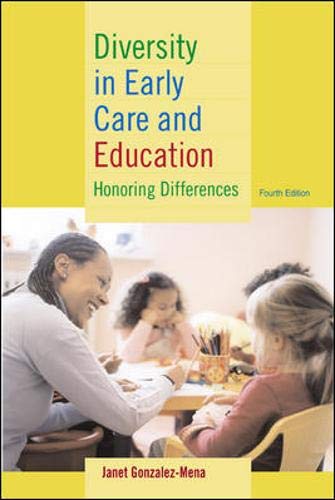 Beispielbild fr Diversity in Early Care and Education: Honoring Differences zum Verkauf von ThriftBooks-Atlanta