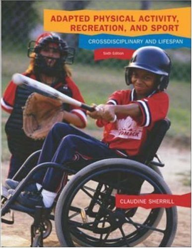 9780072878615: Adapted Physical Activity, Recreation and Sport with Powerweb Bind-in Passcard