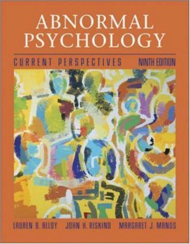 Beispielbild fr Abnormal Psychology : Current Perspectives with MindMAP Plus and PowerWeb zum Verkauf von Better World Books