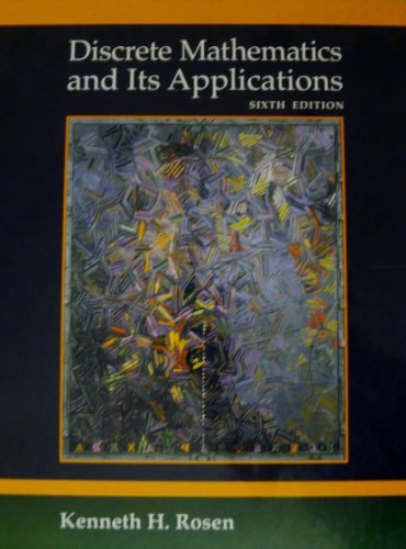 Beispielbild fr Discrete Mathematics and Its Applications zum Verkauf von Irish Booksellers