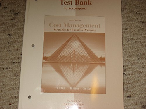 9780072882551: Cost Management: Strategies for Business Decisions with PowerWeb Package