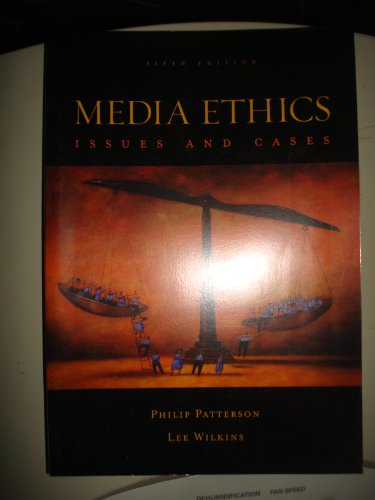 Imagen de archivo de Media Ethics (NAI) a la venta por ThriftBooks-Dallas