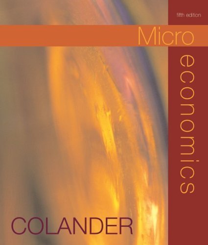 Microeconomics+ DiscoverEcon Code Card (9780072883268) by Colander,David; Colander, David