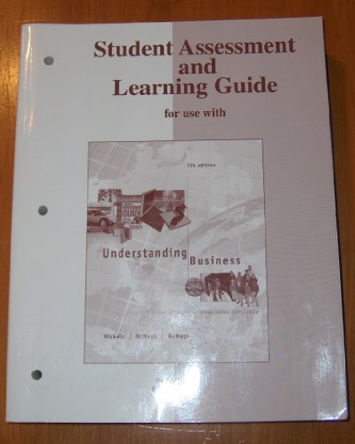 Beispielbild fr Understanding Business: Student Assessment Learning Guide zum Verkauf von BookHolders