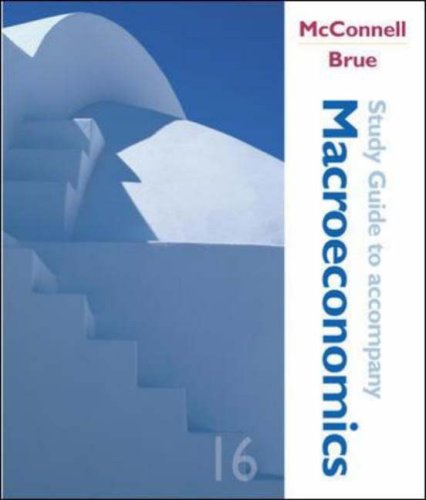 Stock image for Macroeconomics (Study Guide) for sale by BookHolders