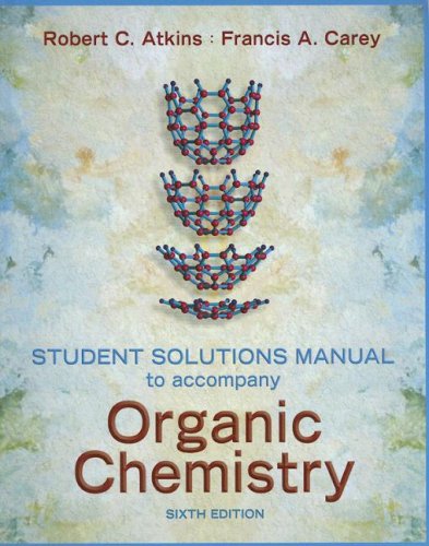 Beispielbild fr Student Solutions Manual to Accompany Organic Chemistry zum Verkauf von BookHolders