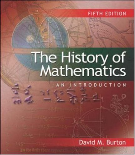 9780072885231: The History of Mathematics: An Introduction (reprint ISBN)