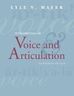 Stock image for Fundamentals of Voice and Articulation for sale by Bulrushed Books