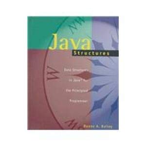Stock image for Java Structures: Data Structures in Java for the Principled Programmer for sale by Anybook.com