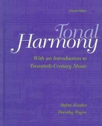 9780072897821: Tonal Harmony with an Introduction to 20th Century Music