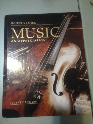 Beispielbild fr Music: An Appreciation zum Verkauf von ZBK Books