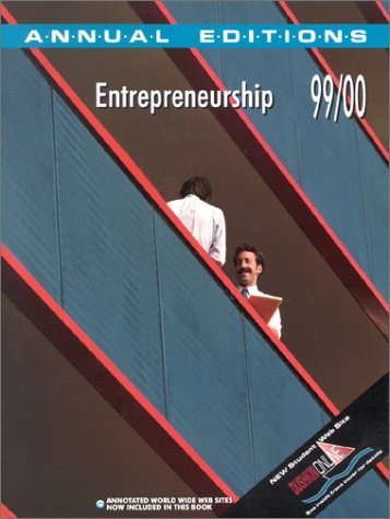 Imagen de archivo de Entrepreneurship 99/00 a la venta por BookHolders