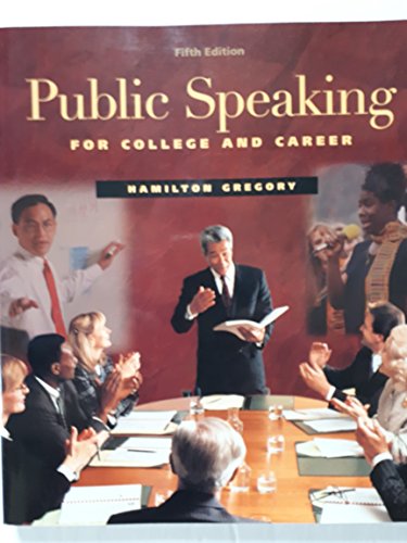 Stock image for Public Speaking for College and Career for sale by SecondSale