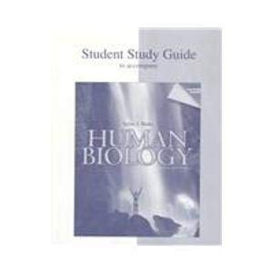 Stock image for Student Study Guide to Accompany Human Biology for sale by The Book Cellar, LLC