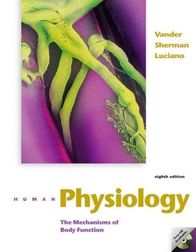 Stock image for Human Physiology - Arthur J. Vander - Hardcover - for sale by BookHolders