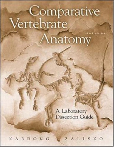 9780072909579: Comparative Vertebrate Anatomy: Lab Dissection Guide