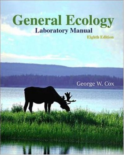 9780072909746: General Ecology Laboratory Manual