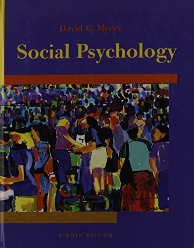 Beispielbild fr Social Psychology zum Verkauf von ThriftBooks-Dallas