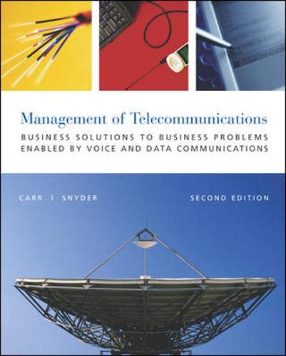 Stock image for Management of Telecommunications 2/E W/ Netviz CD for sale by ThriftBooks-Dallas
