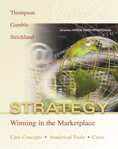 Stock image for Strategy: Winning in the Marketplace: Core Concepts, Analytical Tools, Cases with PowerWeb and Case-TUTOR download card for sale by HPB-Red