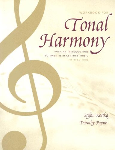 Stock image for Tonal Harmony Wkbk with Wkbk Audio CD and Finale CD-ROM for sale by HPB-Red
