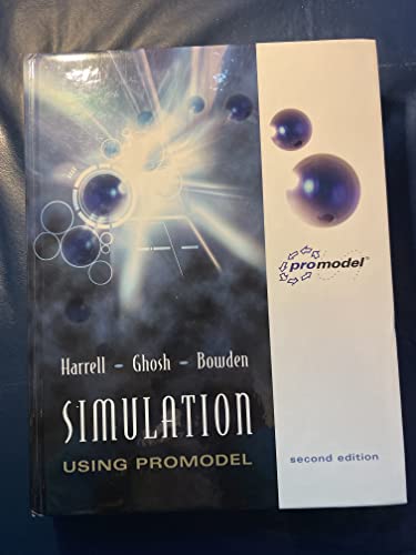 9780072919806: Simulation Using Promodel w/ CD-Rom