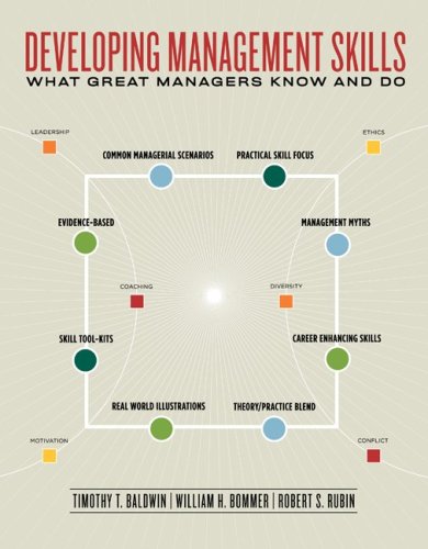 Stock image for Developing Management Skills: What Great Managers Know and Do for sale by ThriftBooks-Atlanta