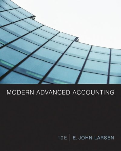 Beispielbild fr Modern Advanced Accounting zum Verkauf von BooksRun