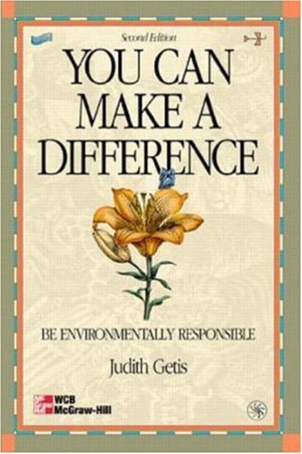 Beispielbild fr You Can Make A Difference: Be Environmentally Responsible zum Verkauf von Wonder Book
