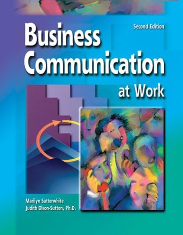 Stock image for Business Communications at Work for sale by ThriftBooks-Dallas