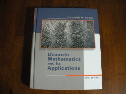 Stock image for Discrete Mathematics and Its Applications for sale by HPB-Red