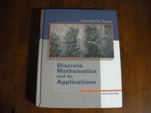 9780072930337: Discrete Mathematics and Its Applications